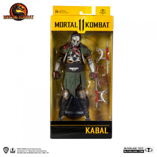 McFarlane Toys Mortal Kombat Kabal (Bloody Variant) (2021)