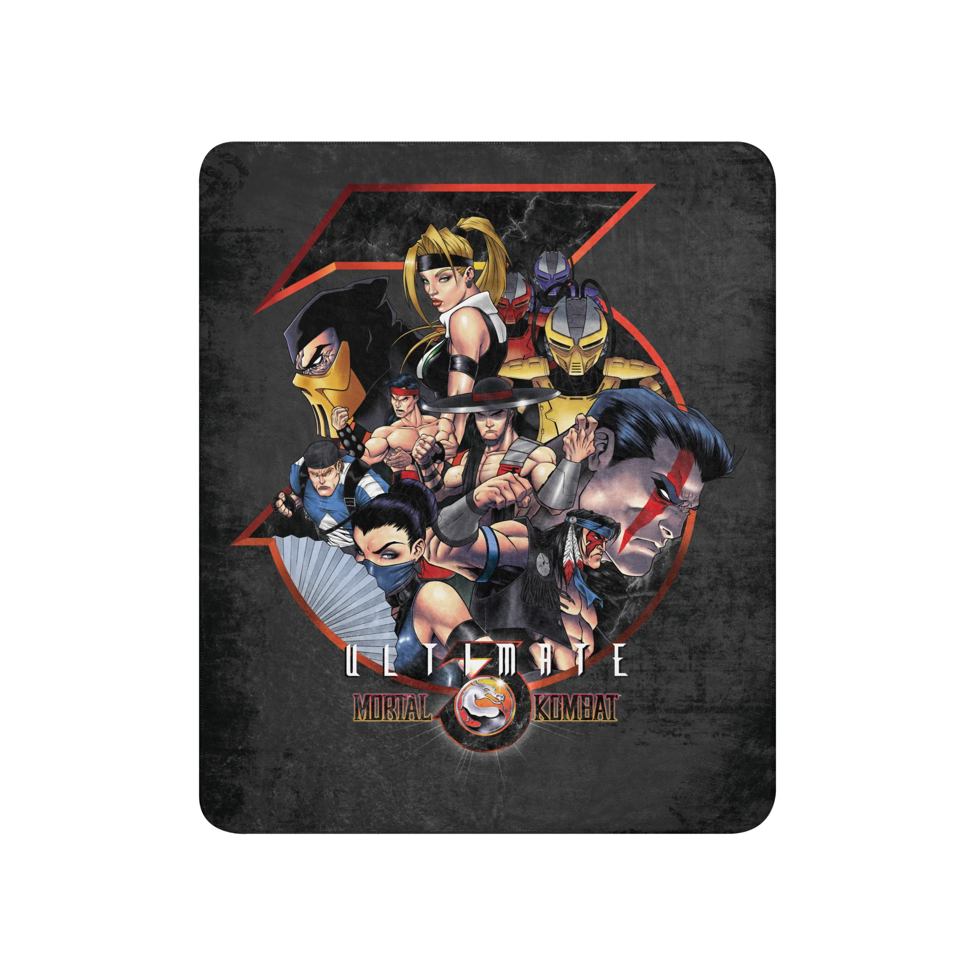 Mortal Kombat Klassic Ultimate MK3 Sherpa Blanket, photo 3