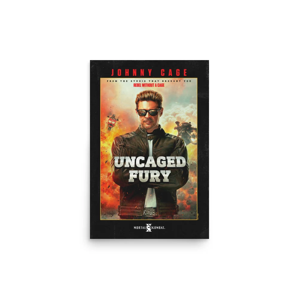 Mortal Kombat II Uncaged Fury Premium Poster