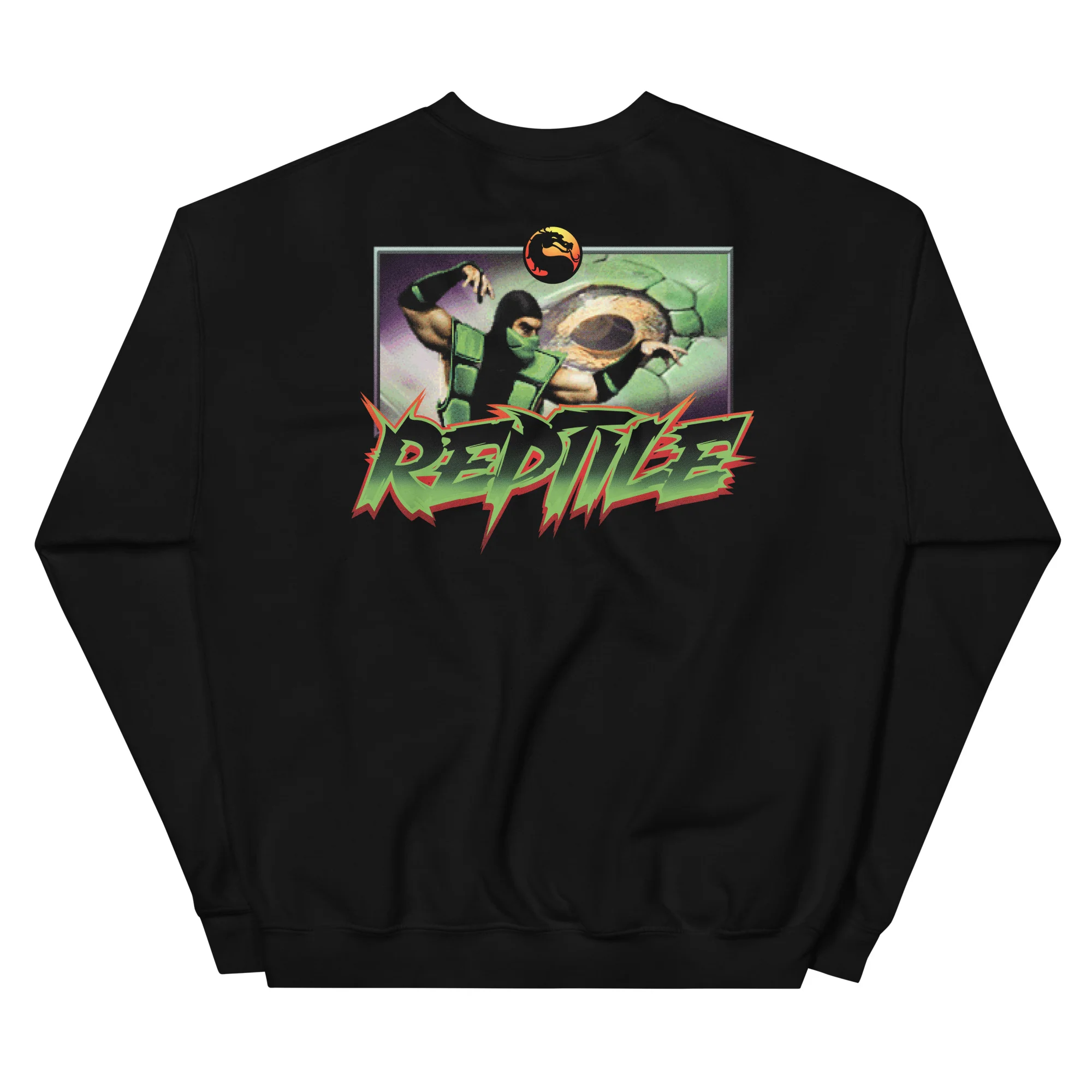 Mortal Kombat Klassic Embroidered Sweatshirt Reptile