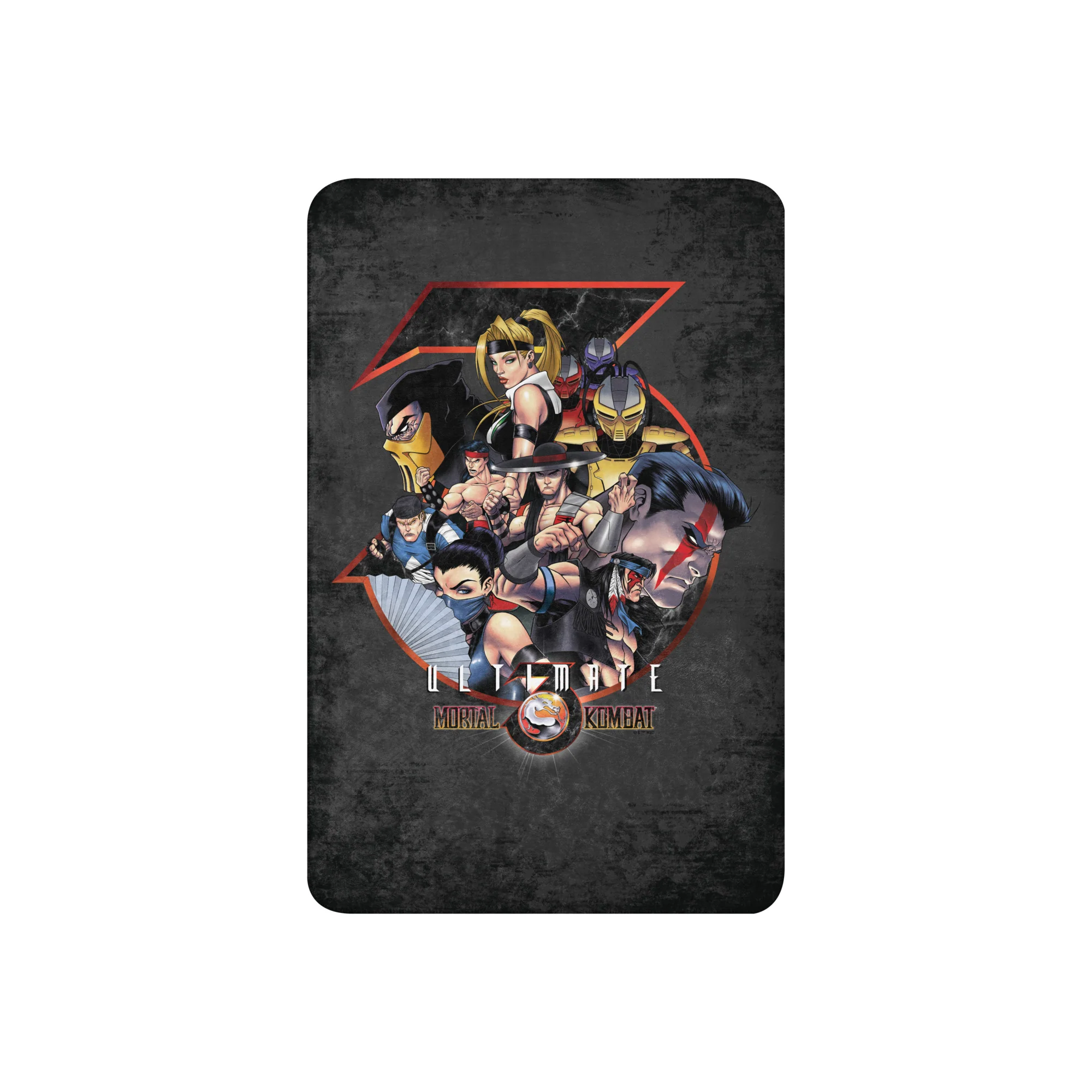 Mortal Kombat Klassic Ultimate MK3 Sherpa Blanket, photo 5