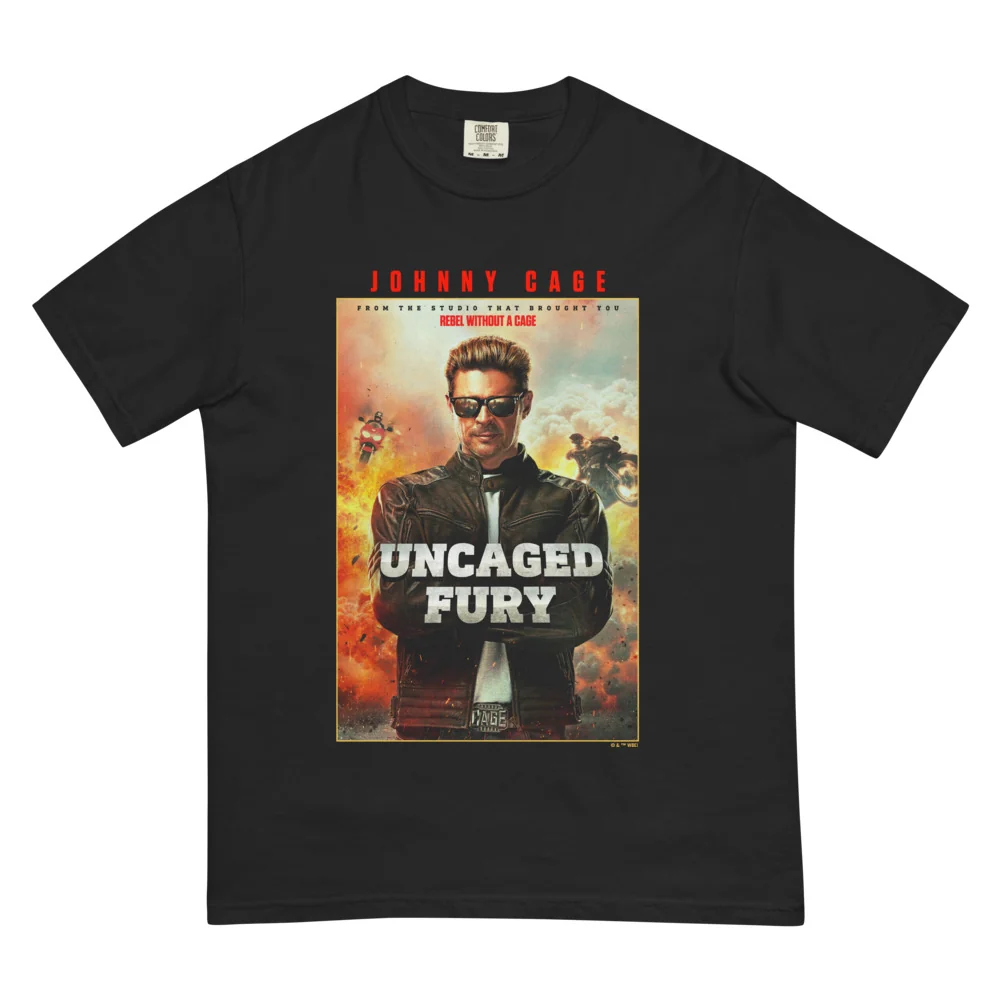 Mortal Kombat II Uncaged Fury Comfort Colors T-shirt