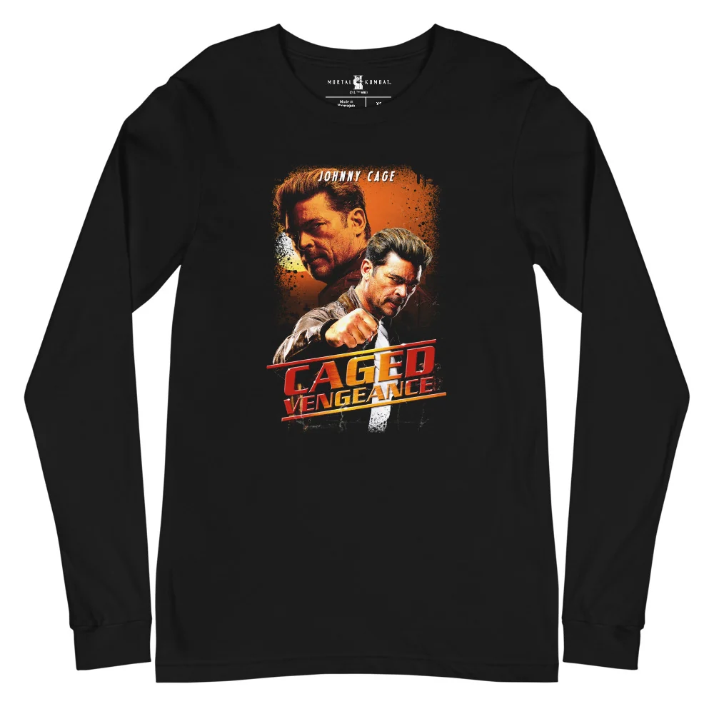 Mortal Kombat II Caged Vengeance Long Sleeve T-shirt