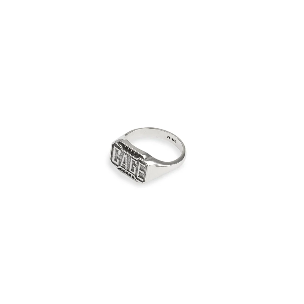 Mortal Kombat II Johnny Cage's Belt Sterling Silver Ring