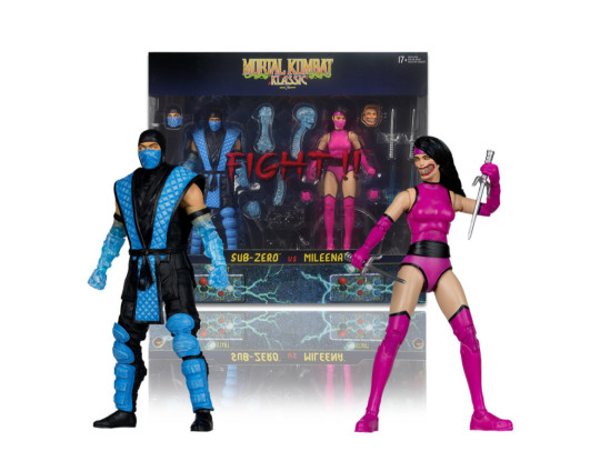 McFarlane Toys Mortal Kombat Klassic Sub-Zero vs Mileena (2025)