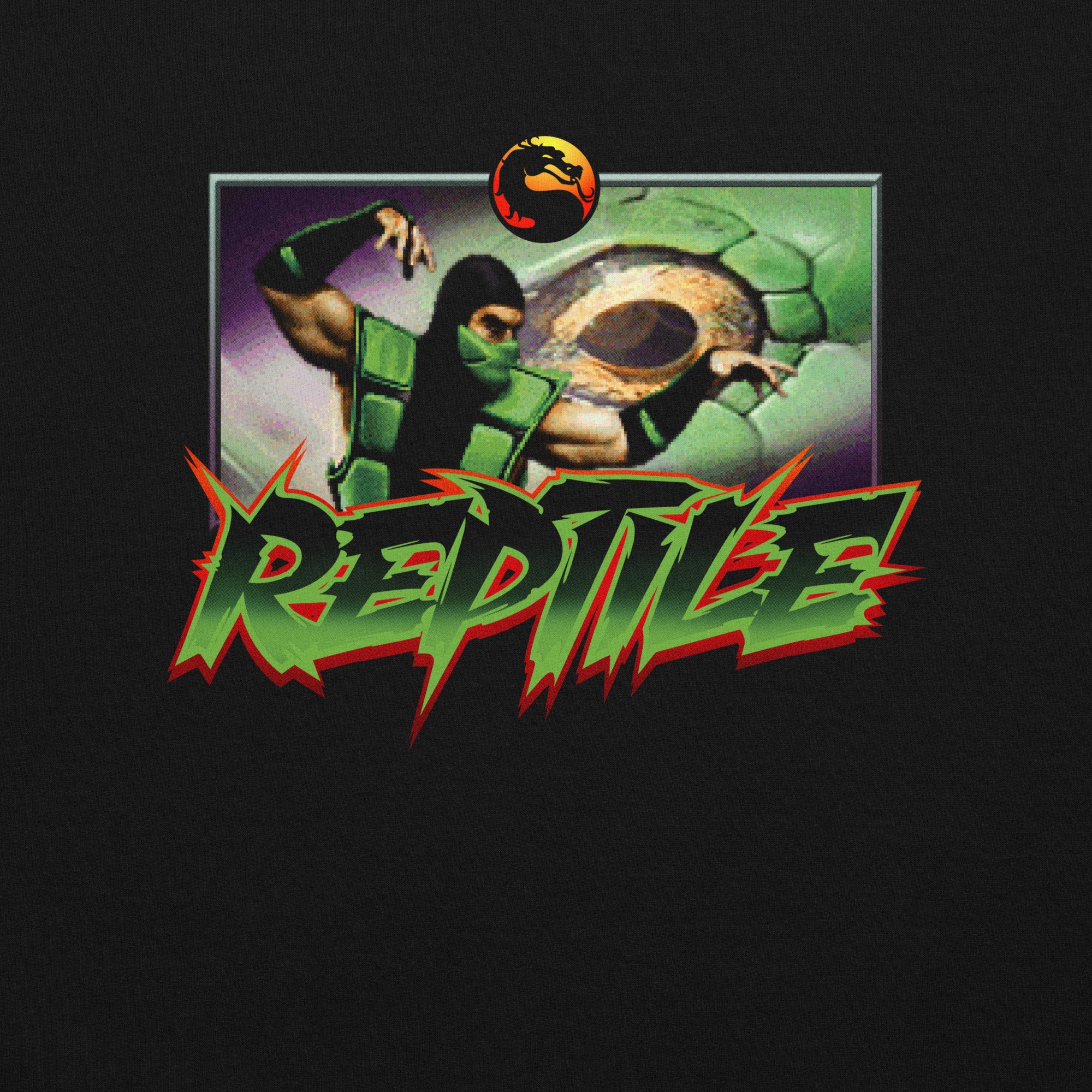 Mortal Kombat Klassic Embroidered Sweatshirt Reptile, photo 3