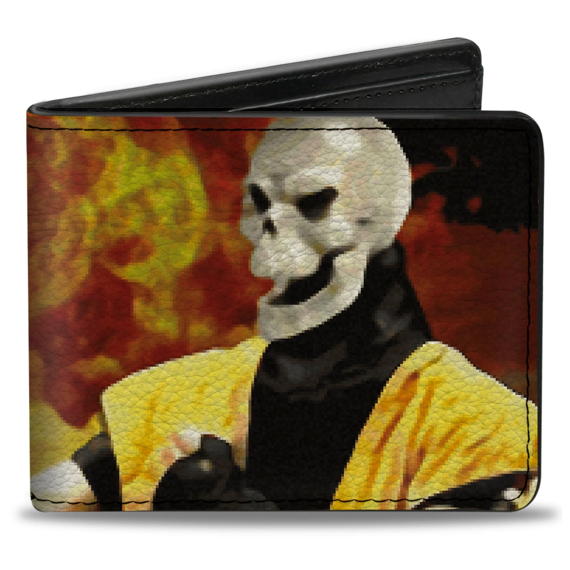 Mortal Kombat Klassic Scorpion Flame Pose Bi-Fold Wallet