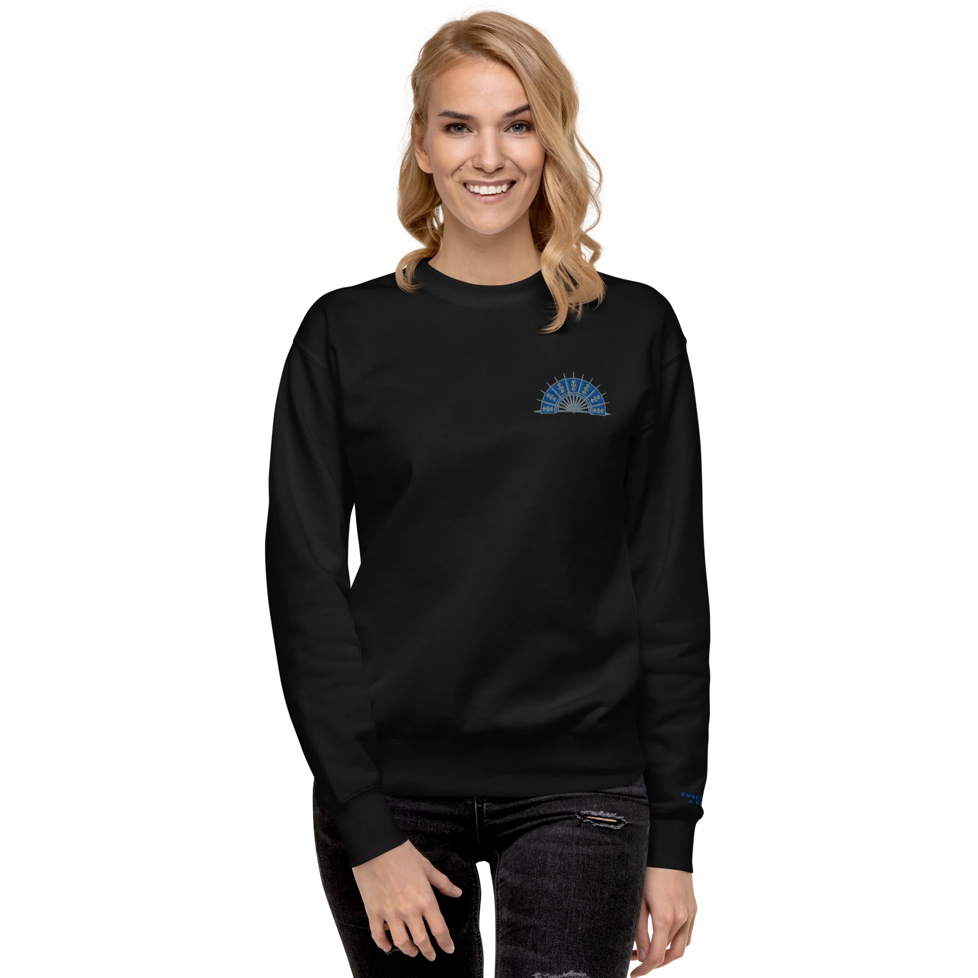 Mortal Kombat II Kitana Embroidered Sweatshirt, photo 3