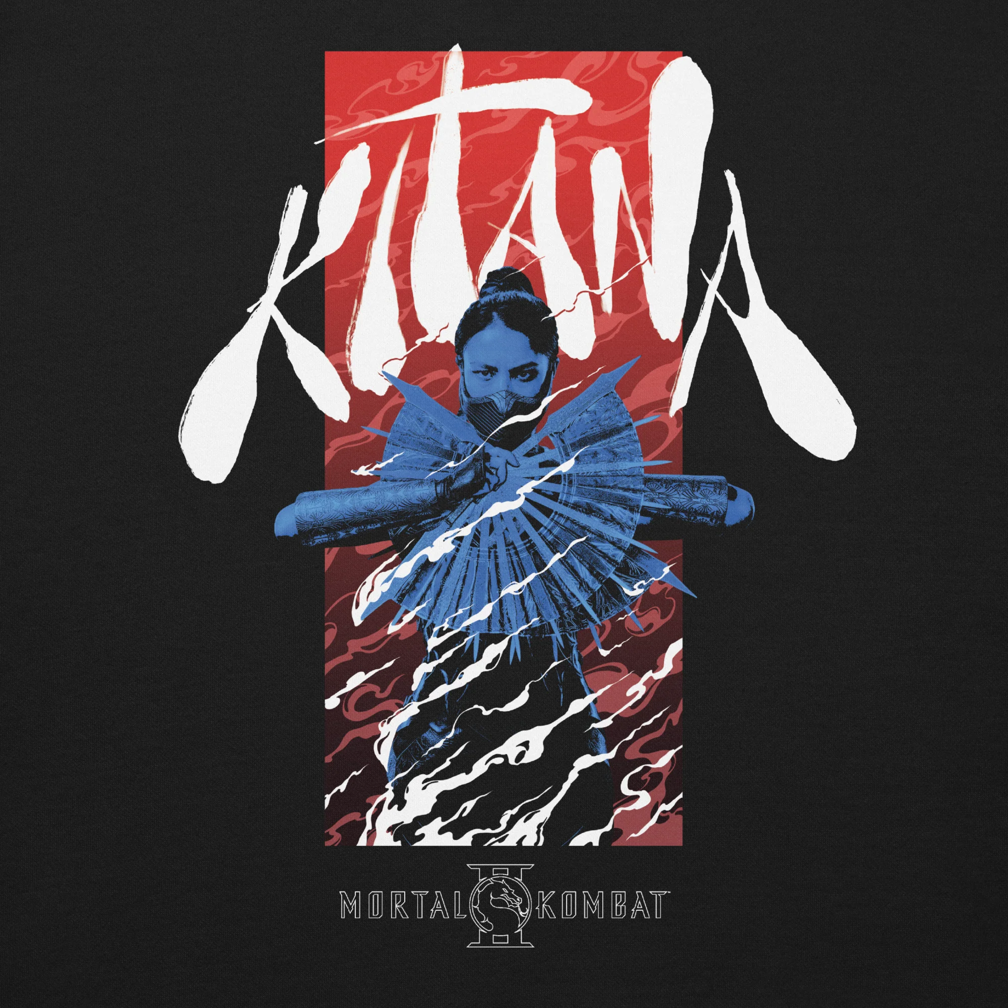 Mortal Kombat II Kitana Embroidered Sweatshirt, photo 8